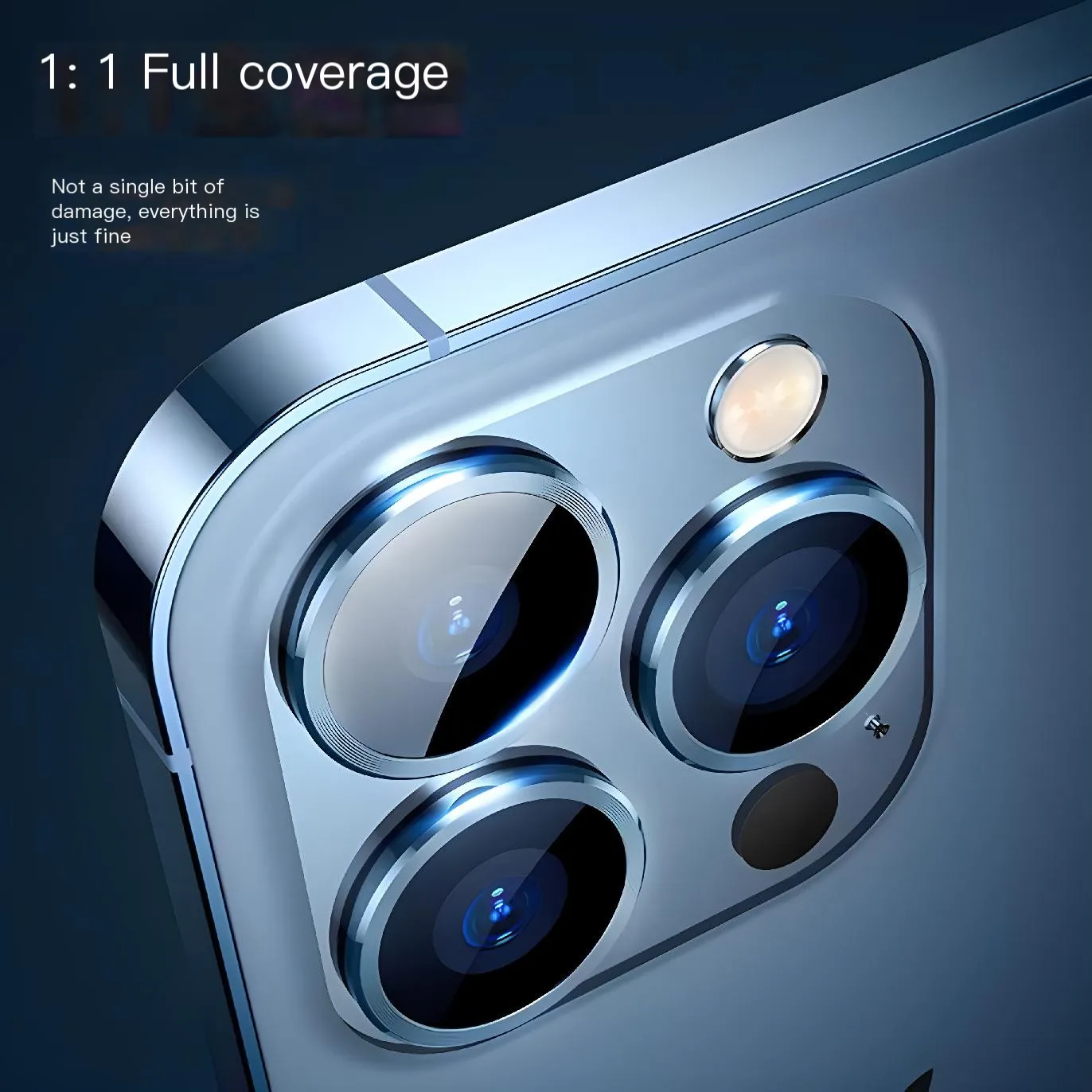 واقي الكاميرا حلقة معدنية لهاتف iPhone ، iPhone 14 Pro Max ، زجاج مقسى ، غطاء العدسة الخلفية ، iPhone 13 Pro Plus ، iPhone 15 غطاء واقي