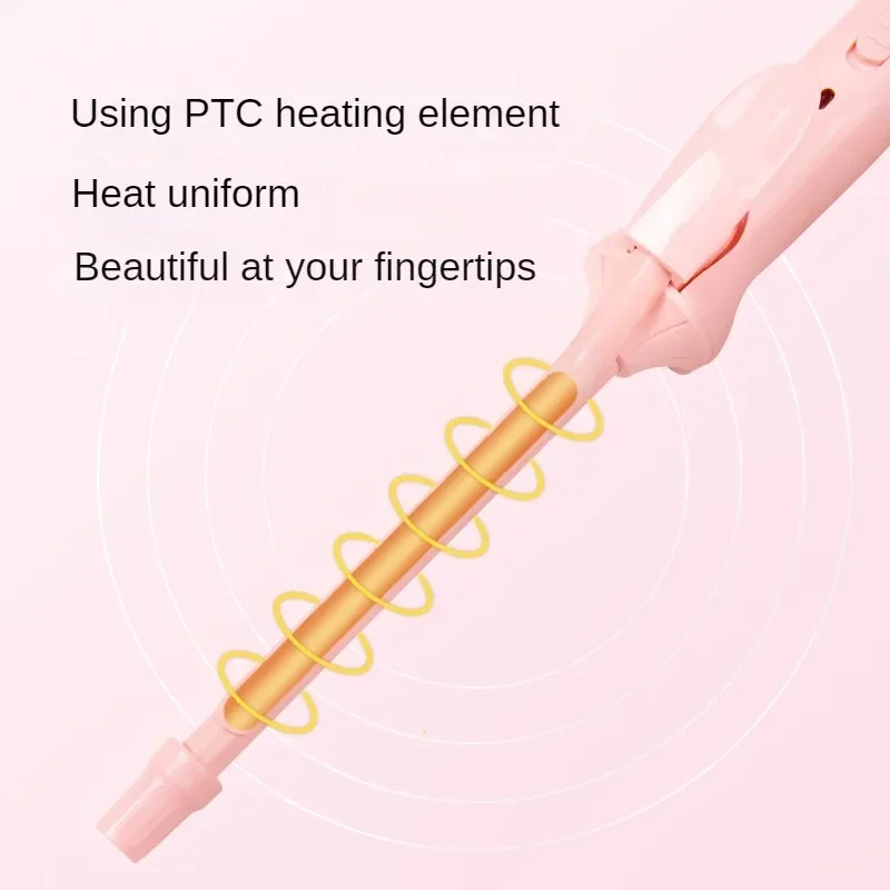 Mini Ceramic Hair Curling Iron 5