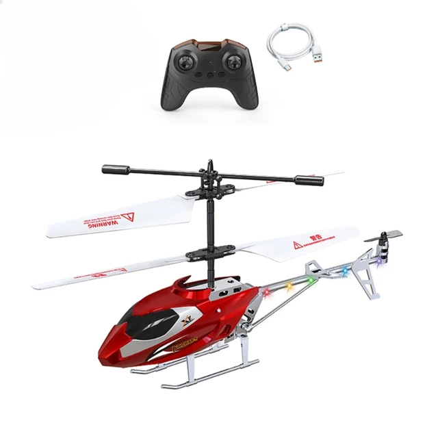 2.5CH RC Helicopter with Light Fall Resistant XK913 Remote Control Helicopter Plane Aircraft Flying Kids Toys for Boys Gifts 1