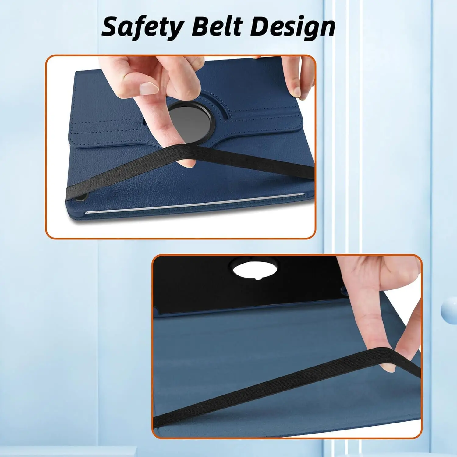 Premium 360° Rotating Stand Case with Sleep/Wake Function