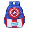 Marvel Cartoon Captain America Boys Cute Backpack Bags for Kids Spine Protective Breathable Backpack Schoolbag Shoulder Bag Gift 2