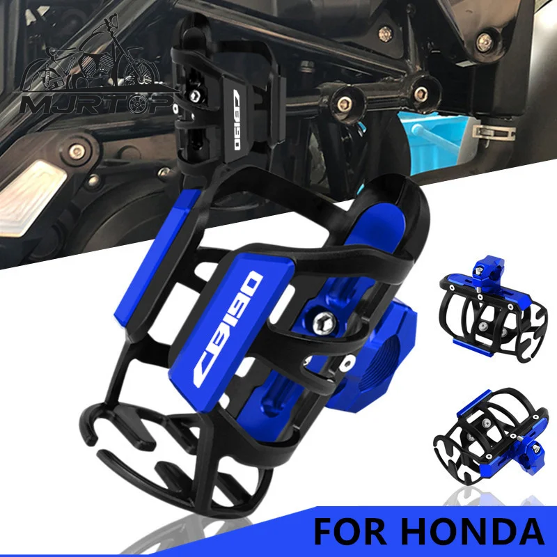 

For HONDA CB190 CB190R CB 190 R General Motorcycle Beverage Water Bottle Cage Drink Cup Holder Bracket Coffee Cup Stand Mount