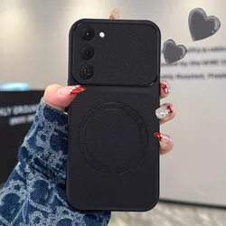 Lychee Pattern Magnetic Ultra - Thin Anti - Drop Phone Case for Tecno Spark 40C (Black)