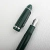 JinHao X159 Fountain Pens Metal Gold Clip EF 0.38mm F 0.5mm Nibs Acrylic School Office Supply Business Writing Pen Green 5