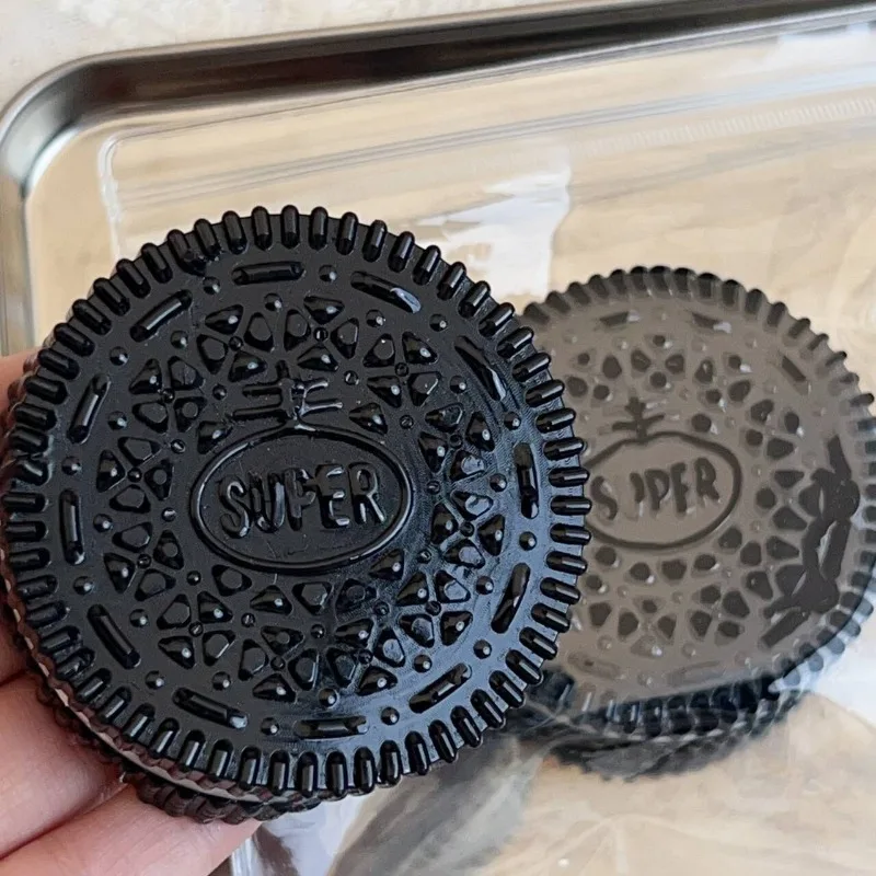 New Super Oreo Biscuits Squeezable Joy Reatic Str Relief Toy Soft Creative Prank Toys for Children Age 4 And above