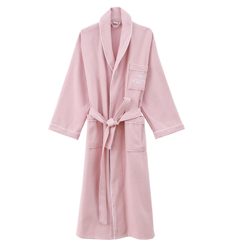 Peignoir En Coton Gaué Pour Enfants, Classe A 2025 S/S, Doux