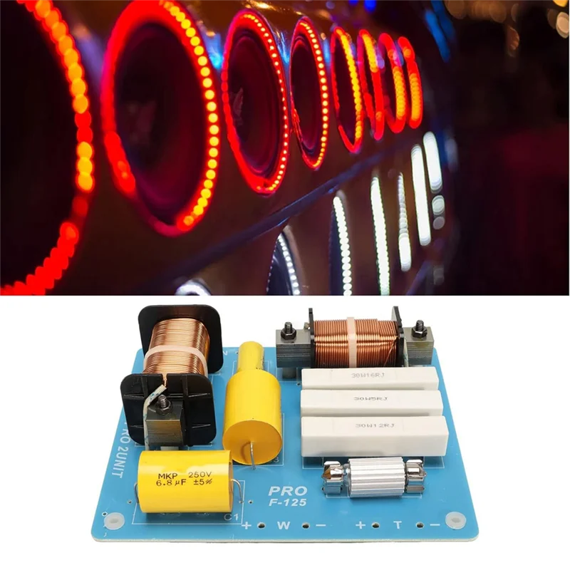 B68A 2 웨이 크로스오버 전문 주파수 분배기 800W 최대 무대 회의 스피커