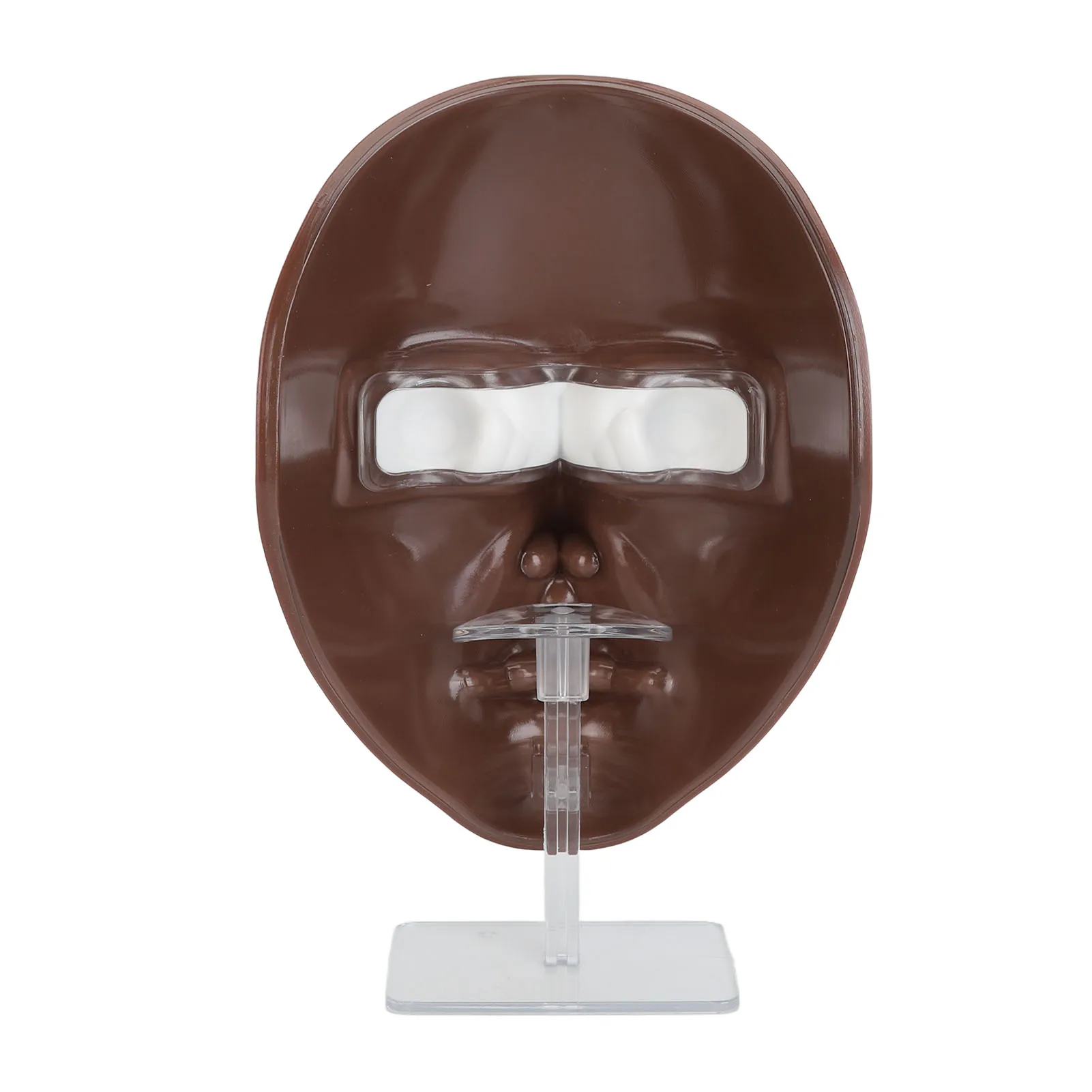 Manichino Viso per Trucco 5D in Silicone, Viso per Pratica di Trucco, Viso Didattico, Pannello Manichino per Cosmetica Occhi - immagine 6