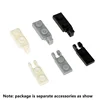 Marumine Build Block Changeover Catch 1x2 Hinge Plate 20PCS 44302 44301 Compatible MOC Technology Bricks DIY Parts Accessories 2