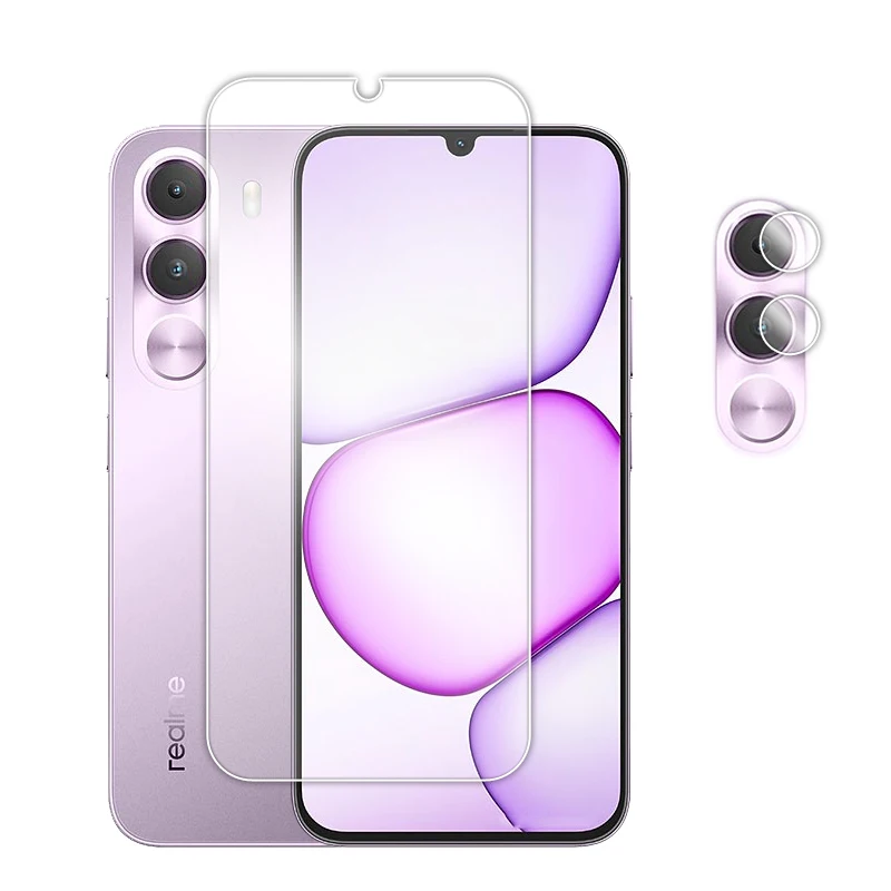 Transparent Tempered Glass Screen Protector and Lens Film