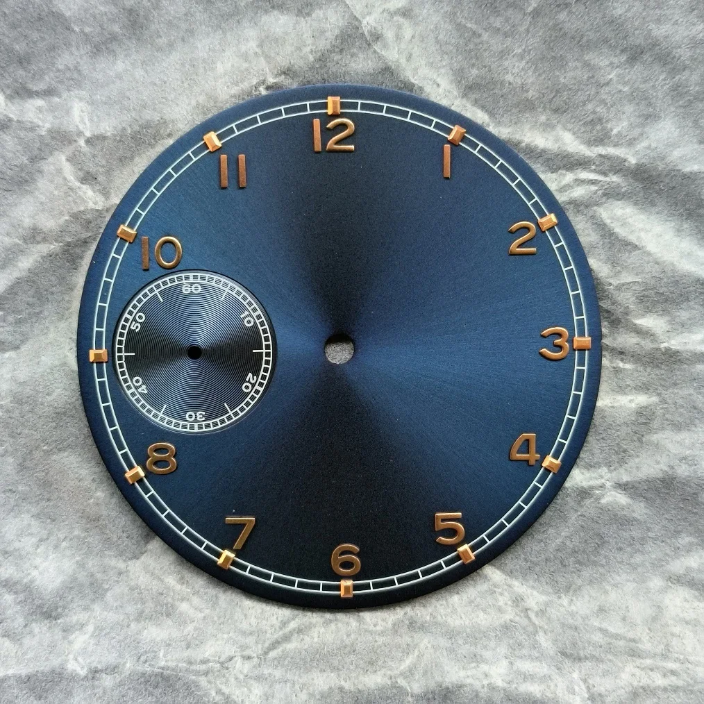 Watch dial Rose gold number suitable for ST3600 ETA6497 movement diameter 37mm thickness 0.4mm