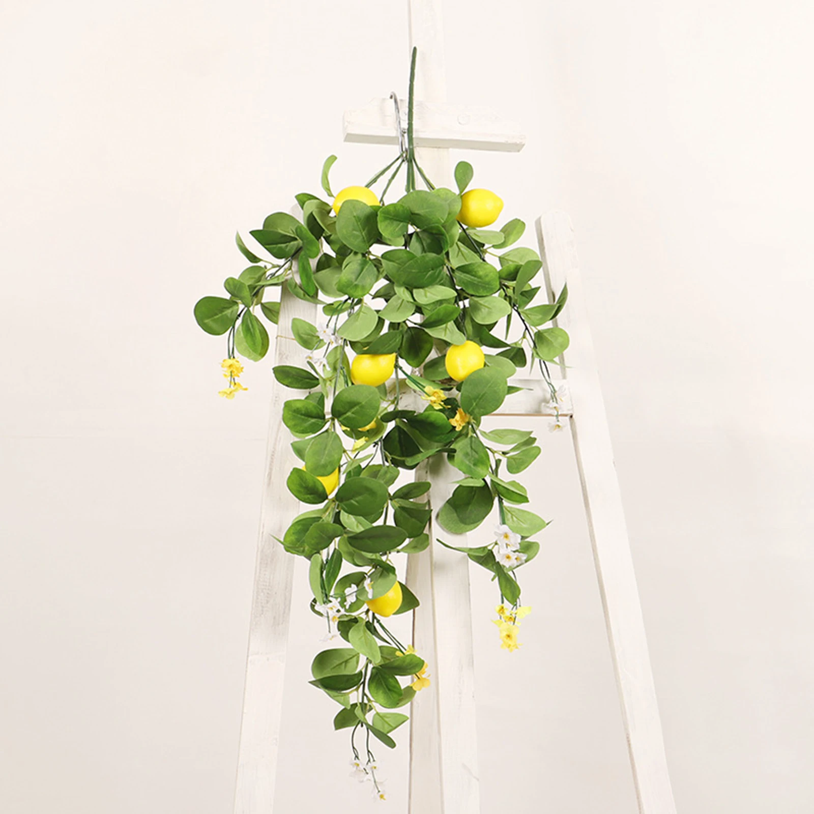 Artificial Lemon Home Garden Fake Fruits Decoration Lifelike Plant Fake Tree Branches Table Ornament Photography Props