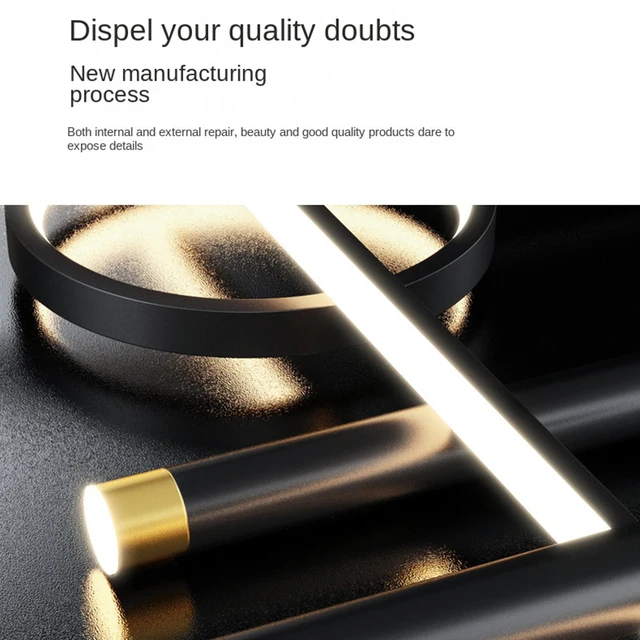 럭셔리 미니멀리스트한 디자인을 가진 북유럽 샹들리에 레스토랑 조명