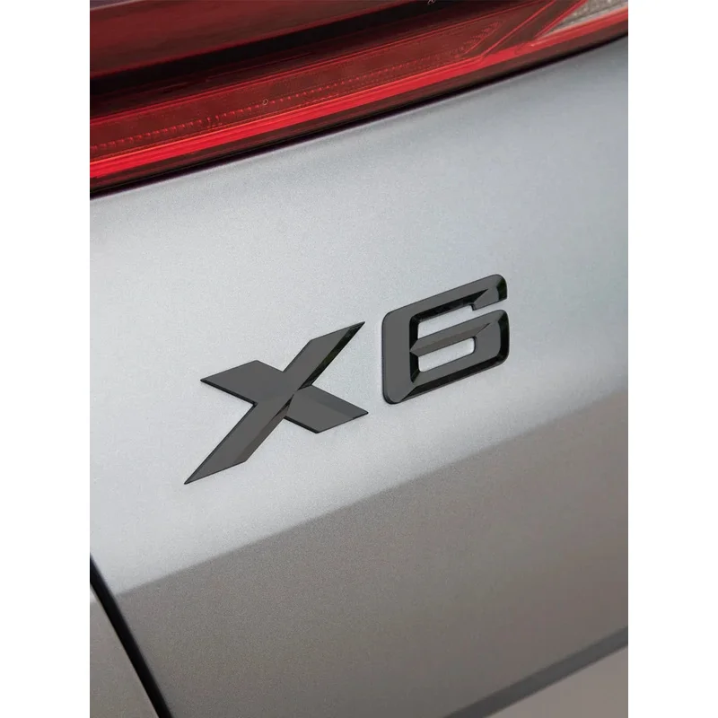 BMW X1 X2 X3 X4 X5 X6 X7 F49 U12 F39 G08 G18 F15 F25 F26 G01 G02 G05 G06 G07 로고 및 테일 레터링 실버 블랙 적용 가능