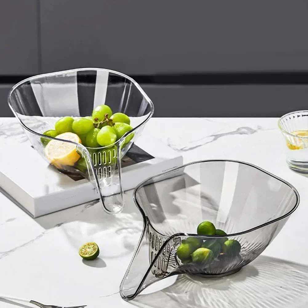 Kitchen Sink Drain Basket Multi-purpose Kitchen Storage Drain Basket Vegetable Fruit Washing Strainer Bowl Kitchen Accessories