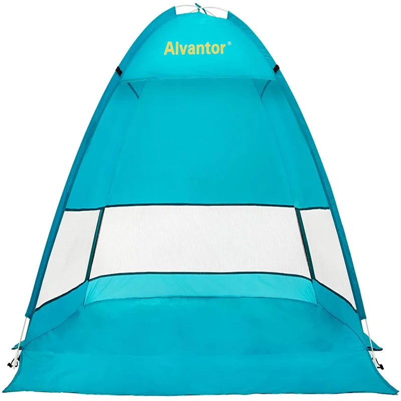 

Beach Tent Coolhut Plus Beach Umbrella Outdoor Sun Shelter Cabana Automatic Pop-Up UPF 50+ Sun Shade Portable Camping Easy Set