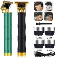 Hot Sale Hair Cutting Machine Men Beard Trimmer Electric Hair Clipper T9 Hair Trimmer Rechargeable Electric Shaver Beard Barber 2