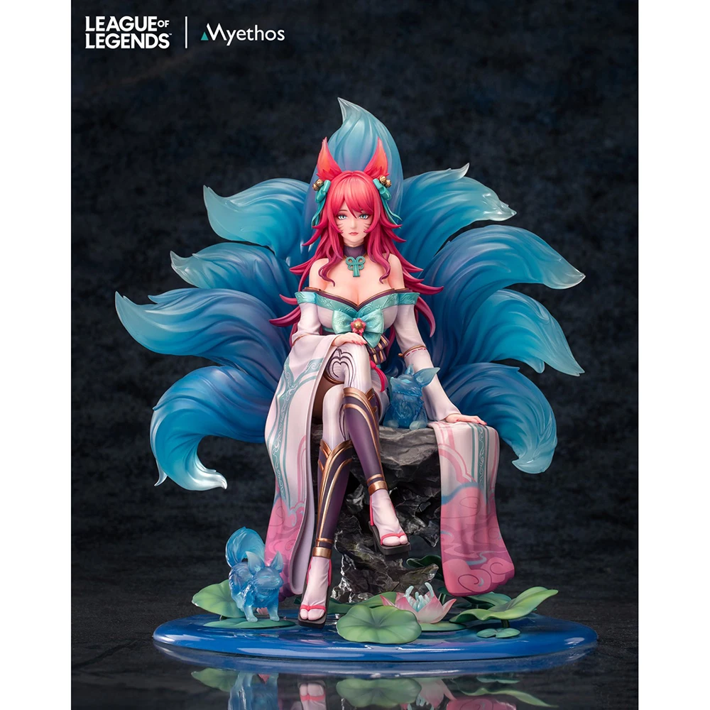 Myethos League of Legends Ahri Spirit Blossom 1/7 bambola Bishoujo da  collezione Anime Figure Model Toy Gift 27cm - AliExpress, image size:1000x1000