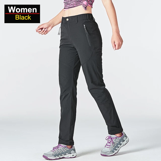 Pantalones impermeables de secado rápido para mujer, Pantalón deportivo  antiarañazos para acampada, senderismo, escalada, pesca, Verano - AliExpress