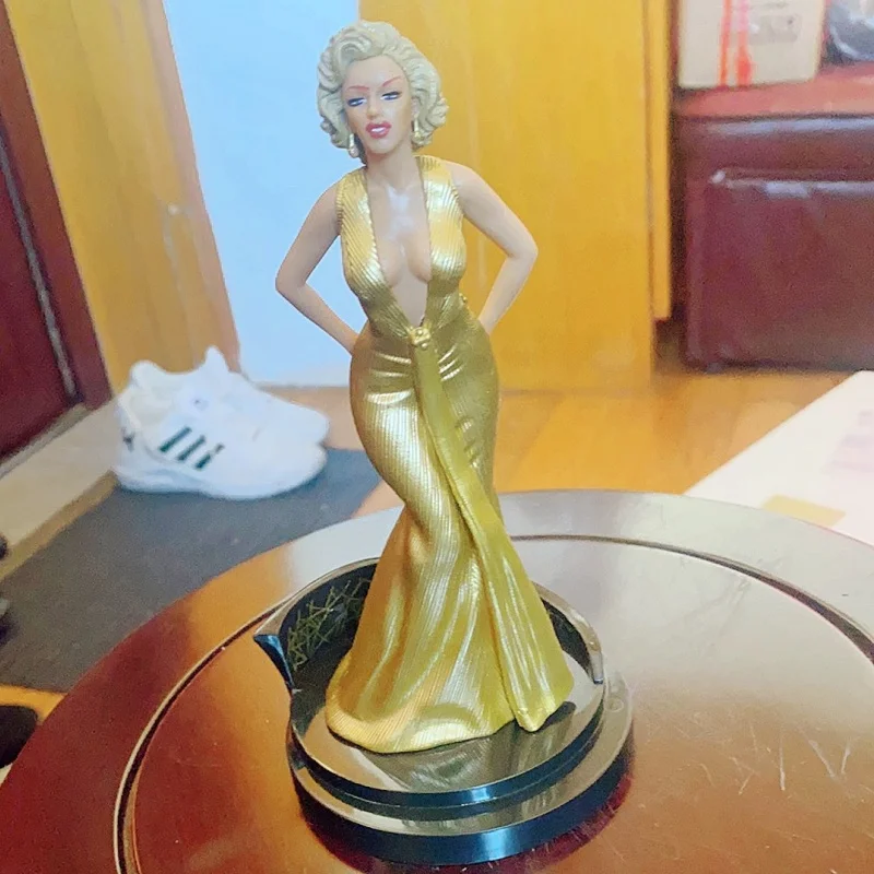 

Hot 18cm Marilyn Action Figure Model Toys Sexy Dress Ornaments Monroe Pvc Statue Dolls Home Decorations Birthday Festival Gifts