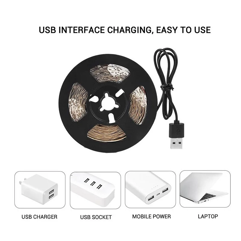 LED Grow Light Grow Light LED Plant Grow Strip Light USB 5V Full Spectrum Plant Growth Light For Hydroponics