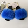 Summer Women Fur Slides Fluffy Furry Slippers Indoor Fuzzy Flip Flops Casual Outdoor Flat Ladies Fur Sandals Plush House Shoes 5