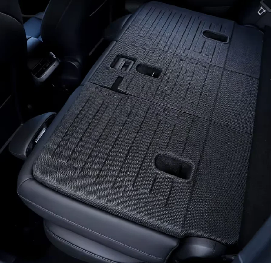 For Tesla 2020- 2025 Model Y Juniper Launch Second Row Seat Back Cover Backrest Mat Trunk Seat Protector With Velcro Accessories - 34 - View #8