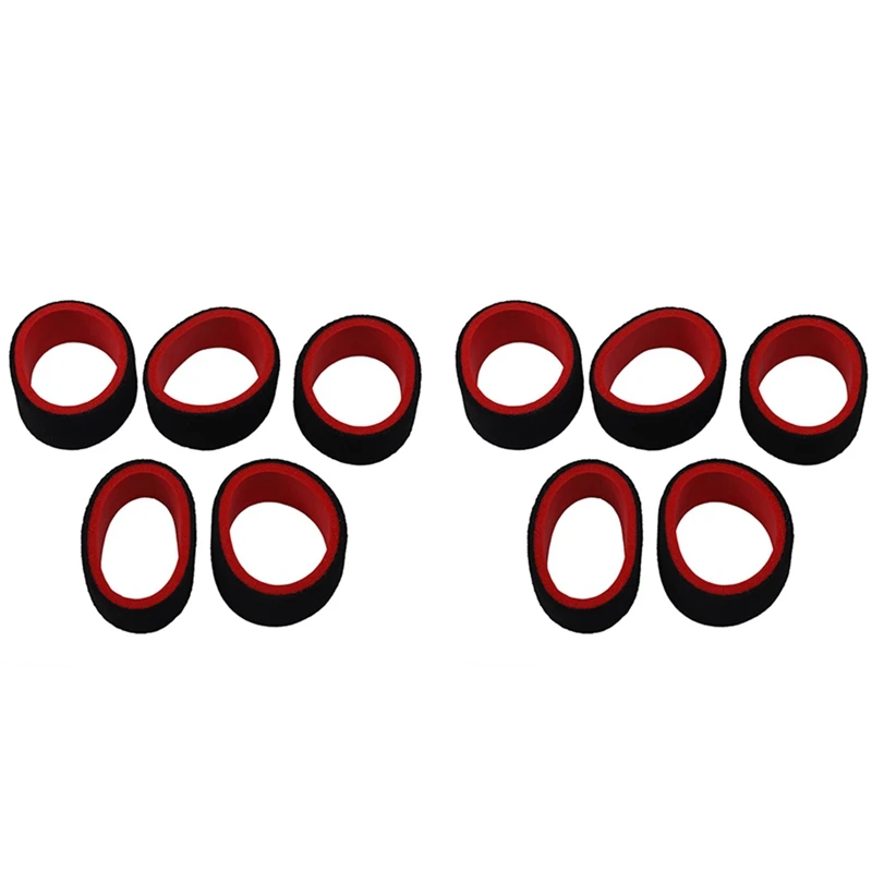 

10Pcs 2-Color RC Cars Transmitter Steering Wheel Foam Grip Hand Wheel Sponge For TRAXXAS Futaba 3Pv 4Pls 4Pv