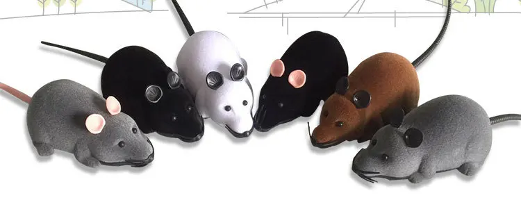 Cat Pets Wireless Remote Control Mouse Mouse Toy Cat Mobile Mouse Cat Chewing Cat Infrared Radio Control