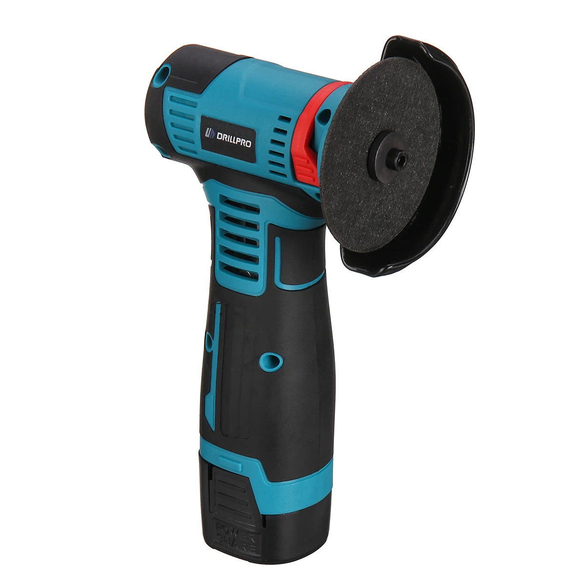 Drillpro 16.8V Brushless Angle Grinder 19500RPM Electric Polishing Grinding Machine Cordless Cutting 1500mAh Battery Power tools 2