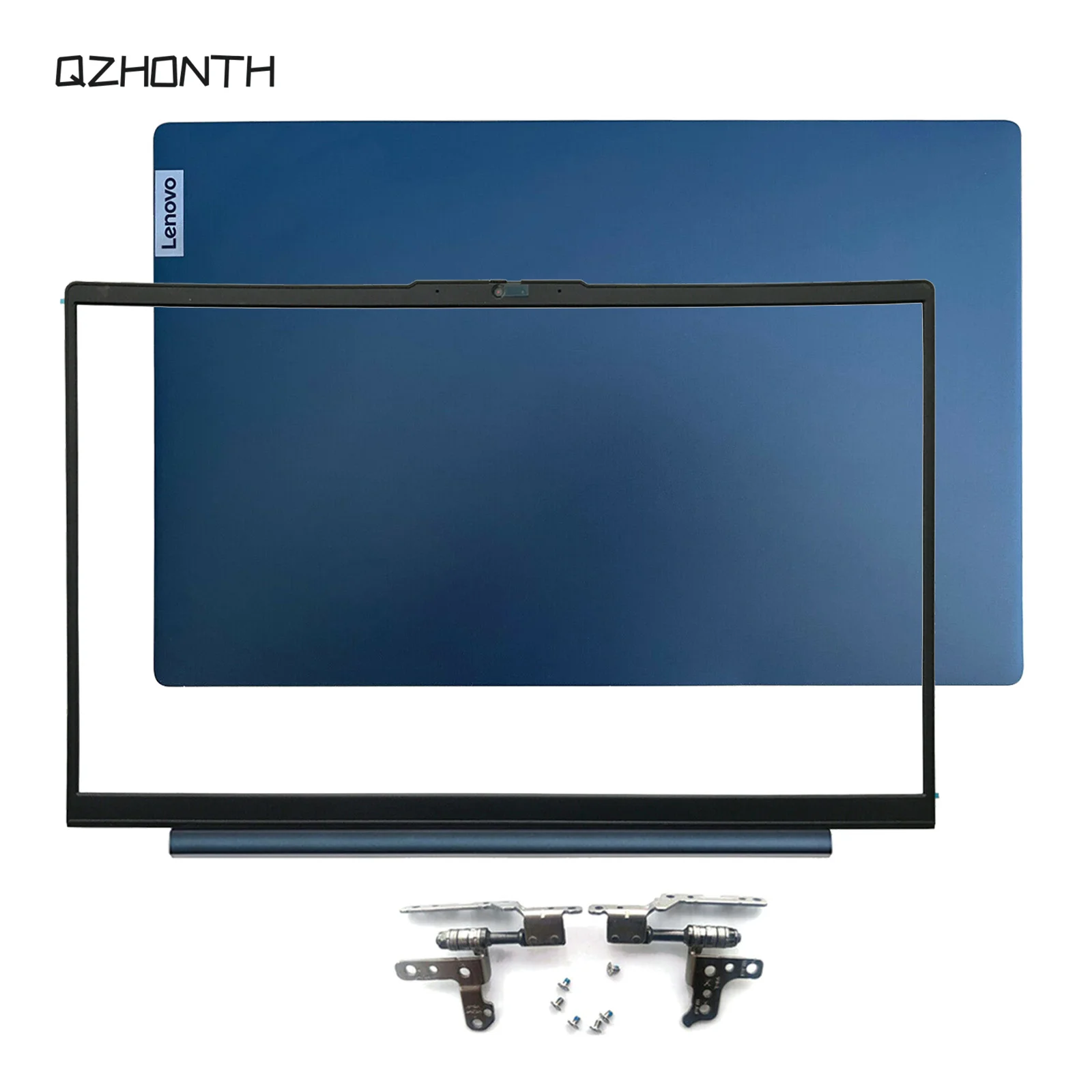 

New For Lenovo ideapad 5 15IIL05 15ITL05 15ARE05 Top Case LCD Back Cover / Front Bezel / Hinges (Blue) 2020 15.6"