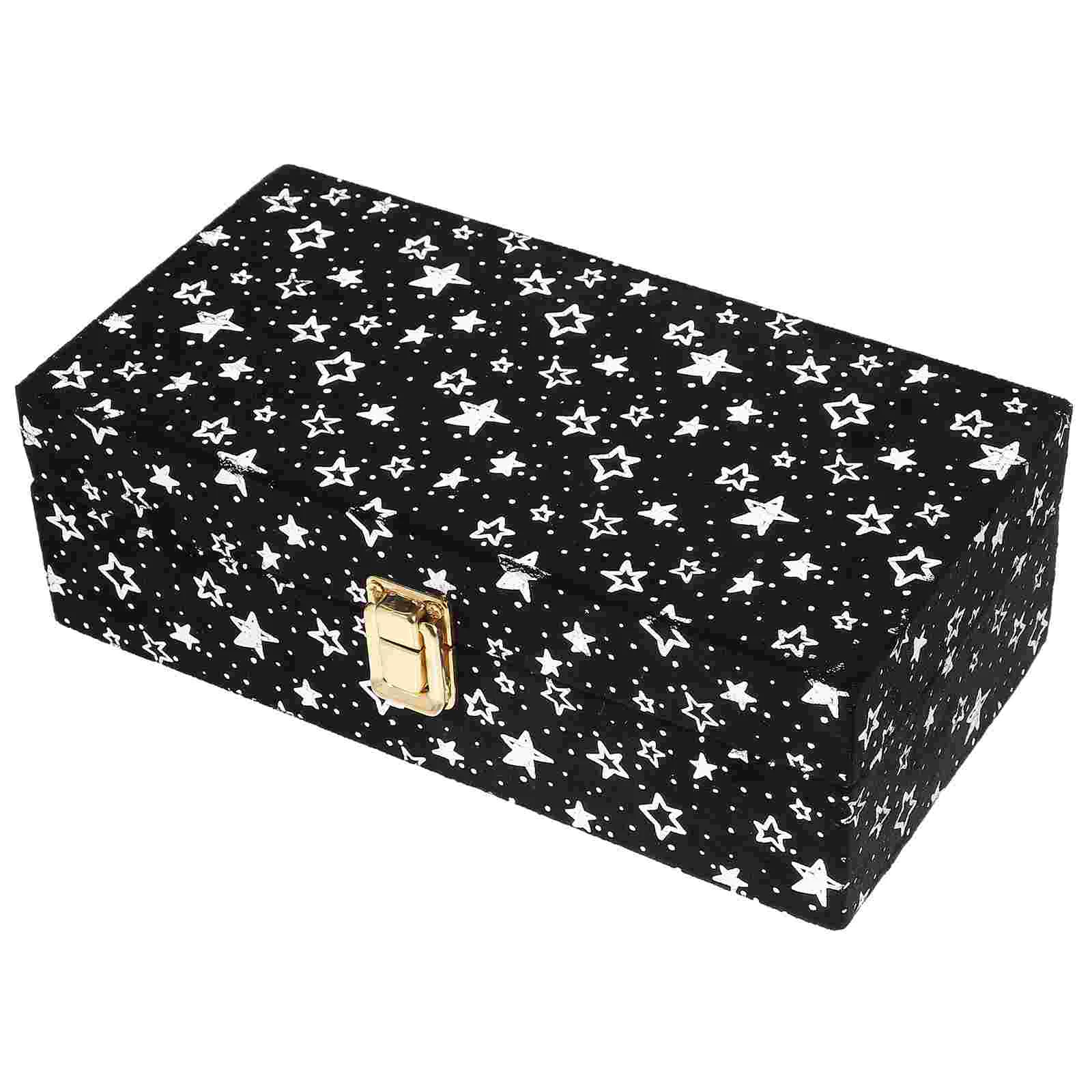 

Wooden Storage Box Jewelry Boxes Ring Case Organizers Pretty Holder Container Holders Chic