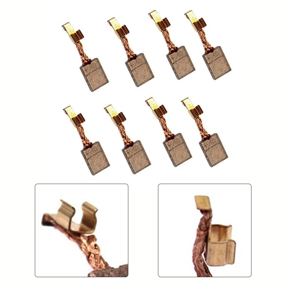 CB440 Carbon Brushes 8pcs Pack Compatible with CB 440 CB 448 436 Cordless Drills