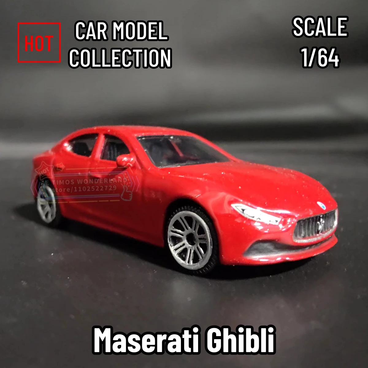 1/64 Maserati Ghibli Toy Car 1:64 3'' Vehicle Miniature Model Free Wheels  Diecast Alloy Metal Collection Gift For Kids Boy Child - AliExpress