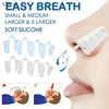 4pcs Anti Snore Apnea Nose Clip Anti-Snoring Breathe Aid Stop Snore Device Sleeping Aid Equipment Stop Snoring Sleep Aid 2