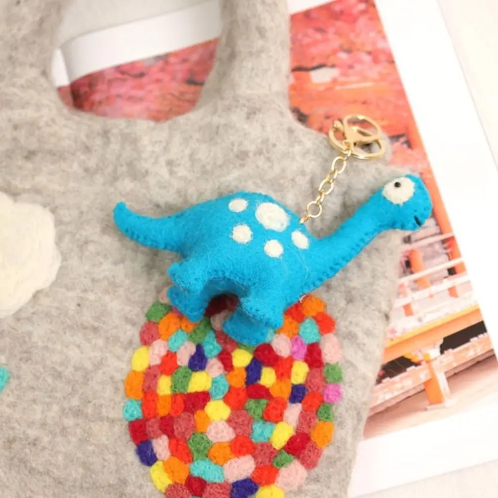 Stegosauro Dinosauro Feltro Portachiavi Brachiosaurus Brontosaurus Dinosauro Borsa Ciondolo Giocattoli Portachiavi Tirannosauro Ciondolo Peluche
