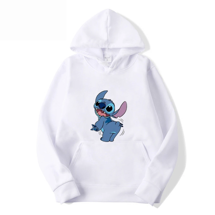 Sudadera con capucha de Disney parejas, suéter con estampado de divertido, ropa Kawaii, ropa estética Y2k| -