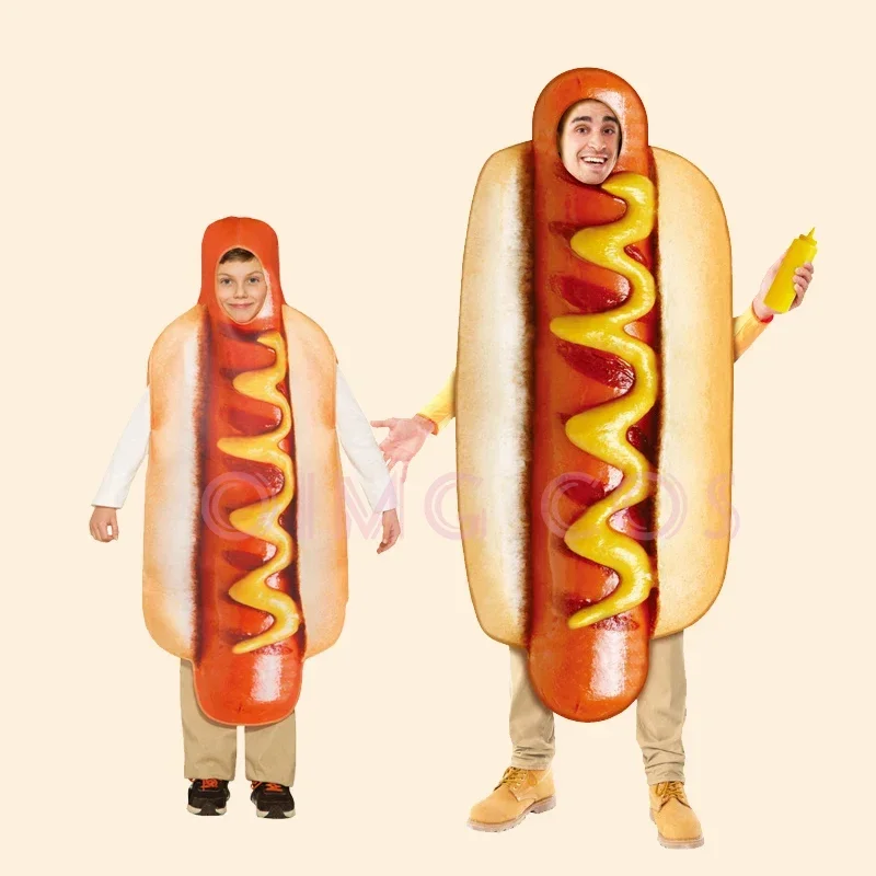Bambini Bambini Gioco Di Ruolo Hot Dog Cosplay Festival Messicano Costumi Costumi Per Spettacoli Teatrali Per Adulti Costumi Per Hot Dog