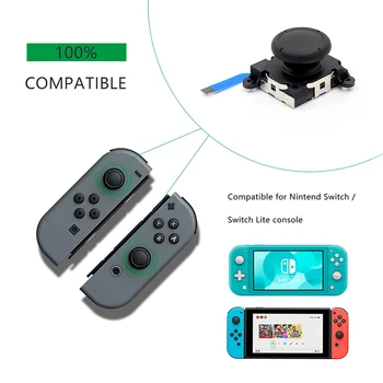Original Replacement 3D Joystick for Nin-tendo Switch and Switch Lite 3D Joystick Analog Thumb Stick Joycon Controller Repair 2
