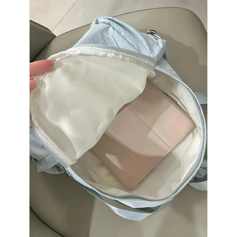 شخصية مطرزة اسم بسيط تنوعا الرباط القوس على ظهره سعة كبيرة على ظهره المدرسة السفر للهدايا على ظهره