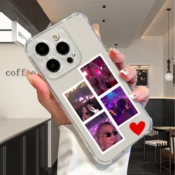 Custom Photo Transparent Shockproof Phone Case - DIY Protective Cover - iPhone 15 (Clear)