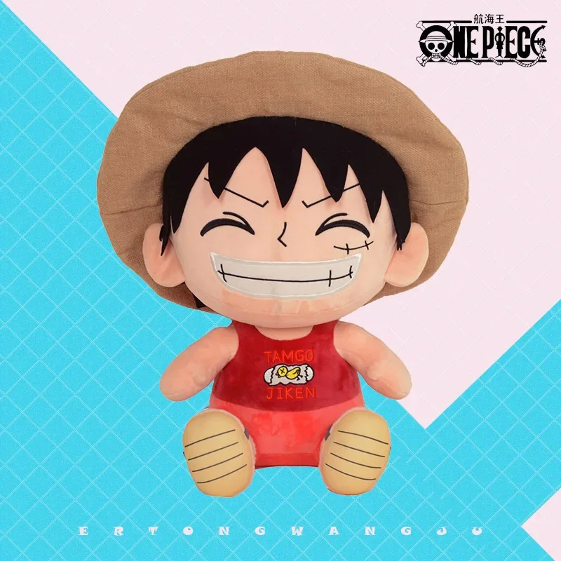 thumbnail image 1 of Original Full Size Anime One Piece Plush Figure Kawaii Luffy Chopper Plush Doll Soft Stuffed Toy kids Birthday Gift Xmas Gift, 1 of 5