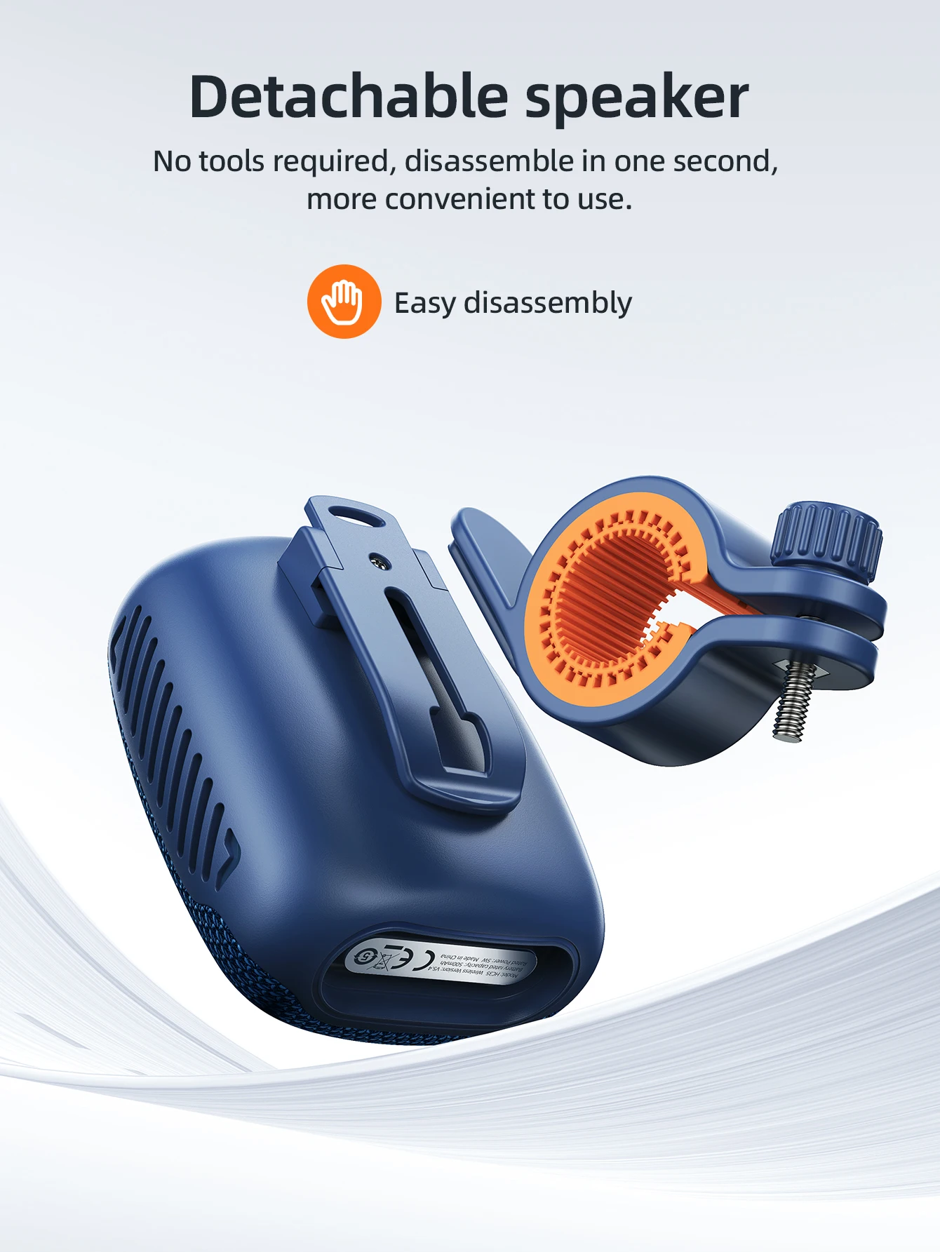 HOCO HC35 Portable Bluetooth Speaker for Bike