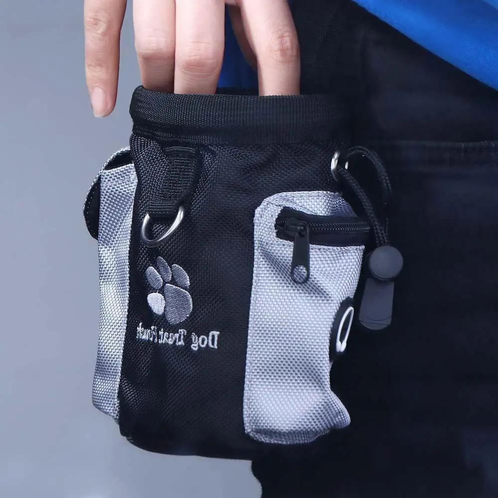 Durable Portable Snack Bag Food Container Snack Reward Puppy Pet Supplies Dog Treat Bag Pet Trainer Waist Dog Treat Pouch