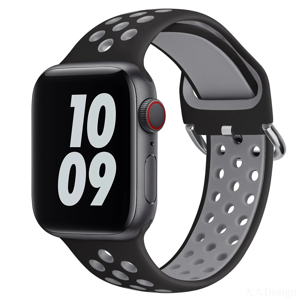 ตัวเลือกสินค้า สายซิลิโคนกันน้ำสำหรับ Apple Watch ทุกรุ่น