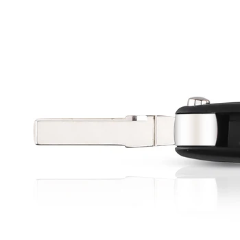 telecomando chiave dell'automobile per Volkswagen - KEYYOU telecomando Fob Flip pieghevole sostituzione chiave dell automobile Shell per VW Volkswagen Golf Polo