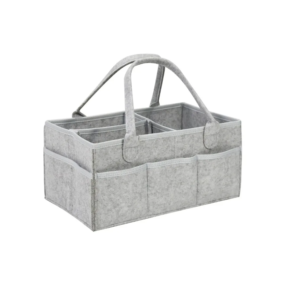 Stroller organizer bags Baby Stroller Organizer Foldable Mommy Tote Bag Diaper Storage Hanging Basket