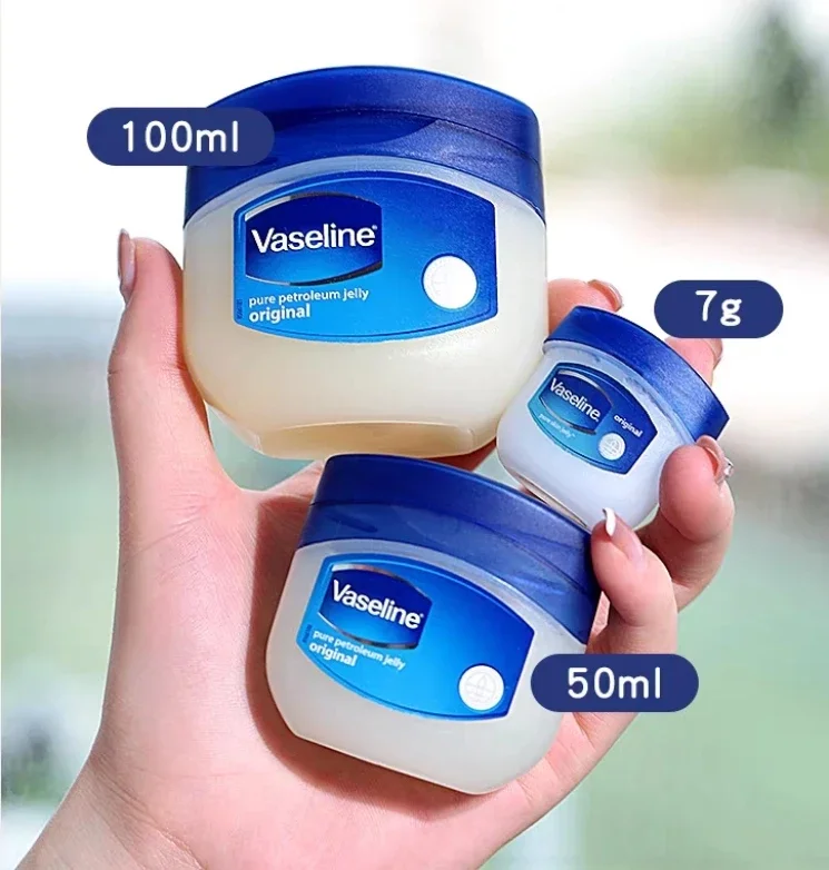 

7/50/100g Vaseline Deep Moisturizing Lip Balm Hand Heel Anti-Cracking Lips Mask Body Lotion Nourishing Anti Dry Women Lip Gloss