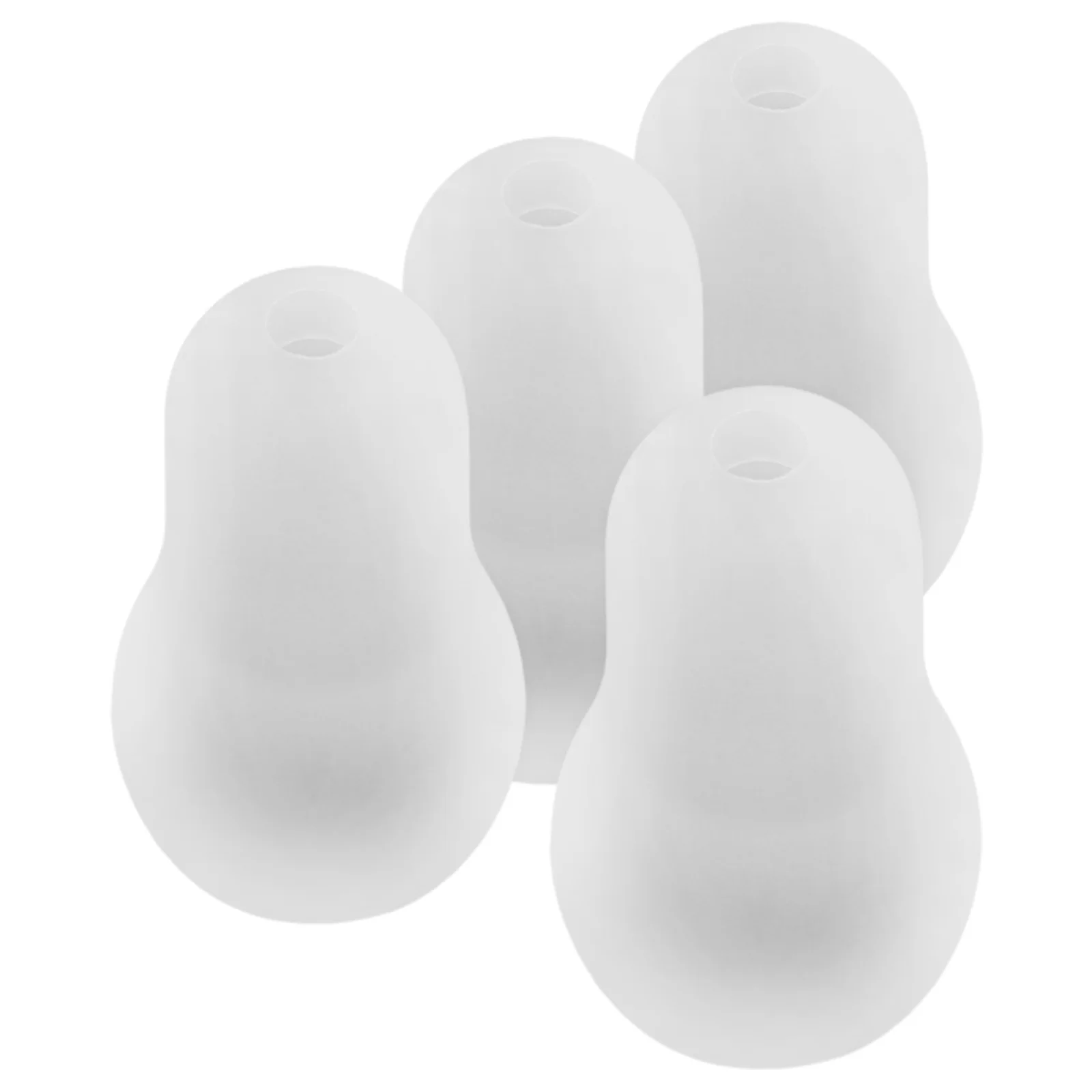 4 Pcs Black Stethoscope Accessories Earplugs Replacement Tips Silicone Earpieces Durable Cold Protection Stethoscope Health Care