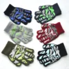 Children Camouflage Anti Slip Winter Knitted Warm Gloves For 4-10Y Boys Girls Student New Mittens Outdoor Cycling Skiing Gloves 5